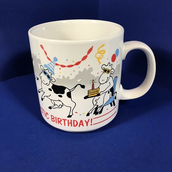 Cow Udderly Fantastic Birthday Mug Party Cup Gift - Picture 4 of 8